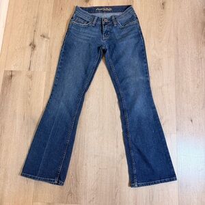 VTG 2000s American Eagle "Stretch Court" Hipster Jeans - Y2K Low-Rise - Size 5